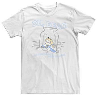 Big & Tall Disney Alice In Wonderland I Do Wish I Hadn't Cried So Much Tee