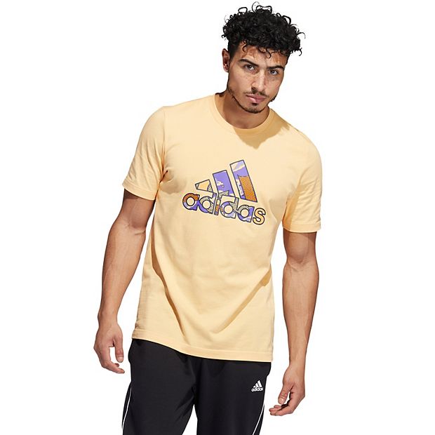 Men s adidas Multicolor Badge of Sport Tee