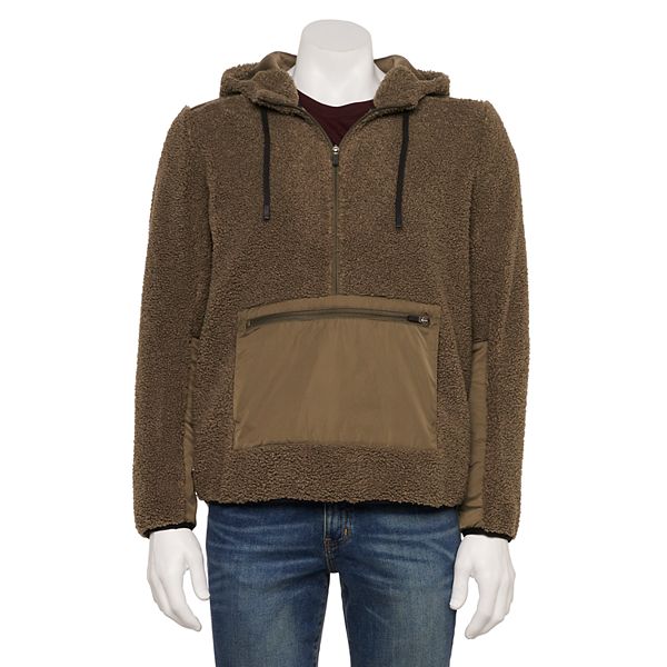 Kohls sherpa hoodie hot sale