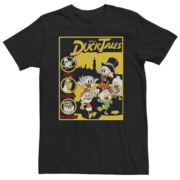 Big And Tall Disney Ducktales Group Shot Cover Tee