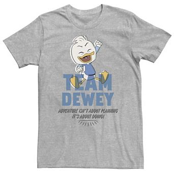 Big & Tall Disney DuckTales Team Dewey Adventure Is About Doing Tee