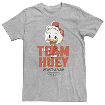 Big & Tall Disney DuckTales Team Huey We Need A Plan Tee