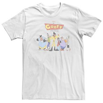 Big & Tall Disney A Goofy Movie Group Shot Logo Tee
