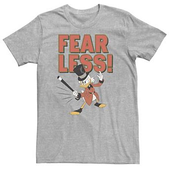 Big & Tall Disney DuckTales Scrooge McDuck Fear Less Tee