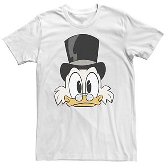 Big & Tall Disney DuckTales Scrooge McDuck Big Face Tee