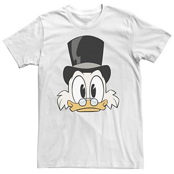 Big & Tall Disney DuckTales Scrooge McDuck Big Face Tee