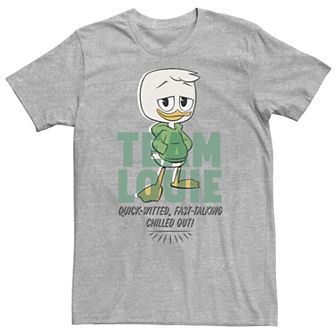 Big & Tall Disney DuckTales Team Louie Quick-Witted Chilled Out Tee