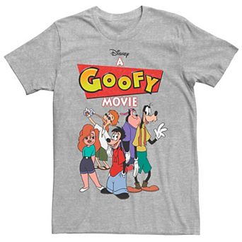 Big & Tall Disney A Goofy Movie Group Shot Logo Tee