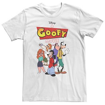Big & Tall Disney A Goofy Movie Group Shot Logo Tee