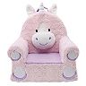 Animal Adventure Unicorn Soft Landing Sweet Seats Premium Character Chair 