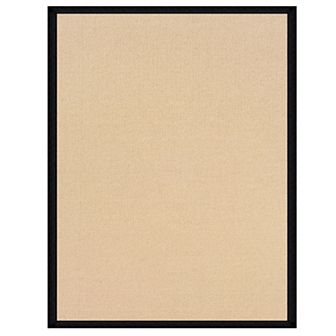 Linon Athena Natural & Black Wool Blend Rug