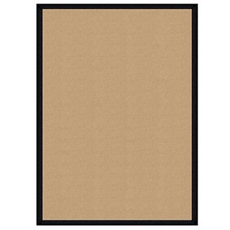 Linon Athena Sisal & Black Wool Blend Rug