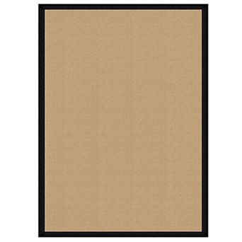 Linon Athena Sisal & Black Wool Blend Rug