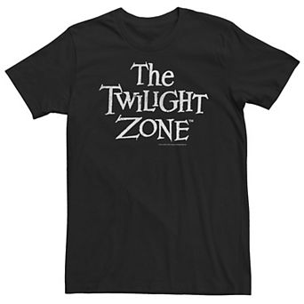 Big & Tall Twilight Zone Simple Title Text Tee
