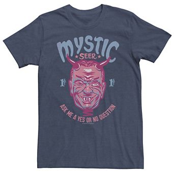 Big & Tall Twilight Zone Mystic Seer Yes Or No Question Tee