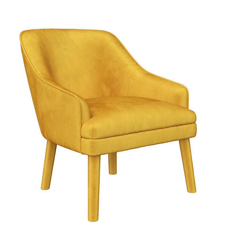 Mr. Kate Effie Upholstered Accent Chair, Yellow