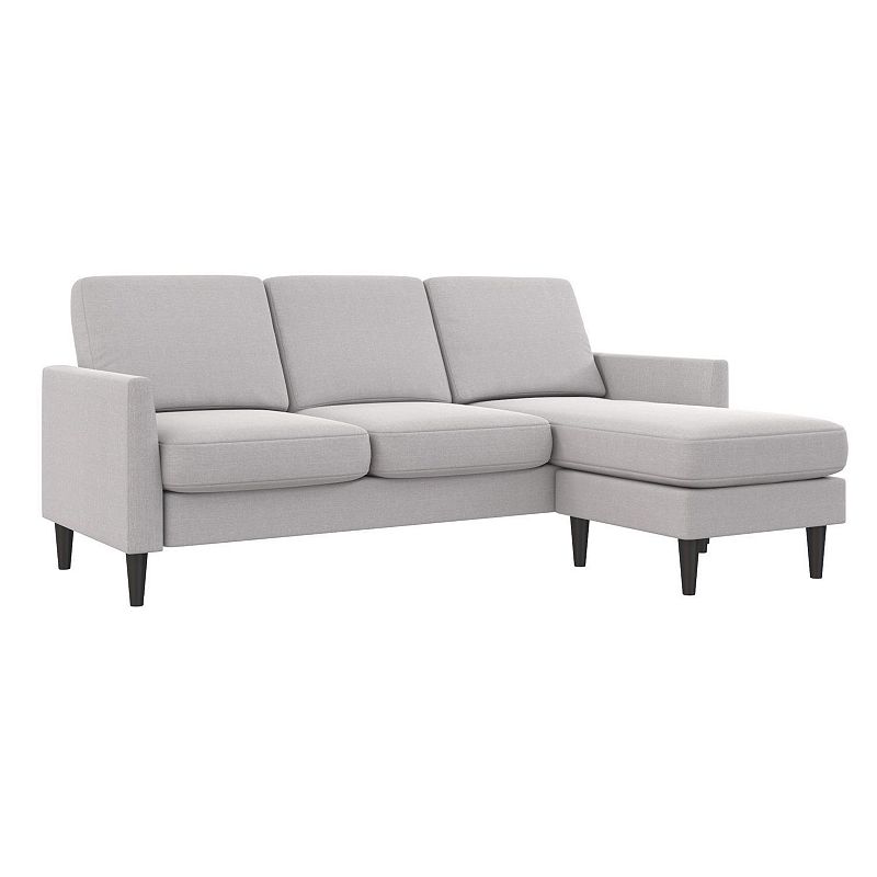 Mr. Kate Winston Sectional Sofa Couch, Grey