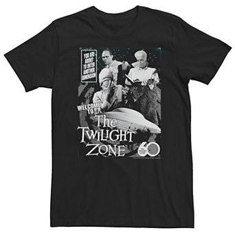Big & Tall The Twilight Zone Welcome To The Twilight Zone 60th Tee