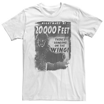 Big & Tall Twilight Zone There's Something On The Wing Tee