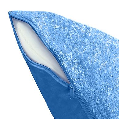 Fresh Ideas Velvet Body Pillow Cover 2-Pack Set