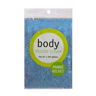 Fresh Ideas Velvet Body Pillow Cover 2-Pack Set