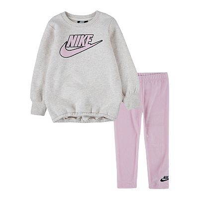 NWT Nike leggings & glitter tee set hotsell girls 4