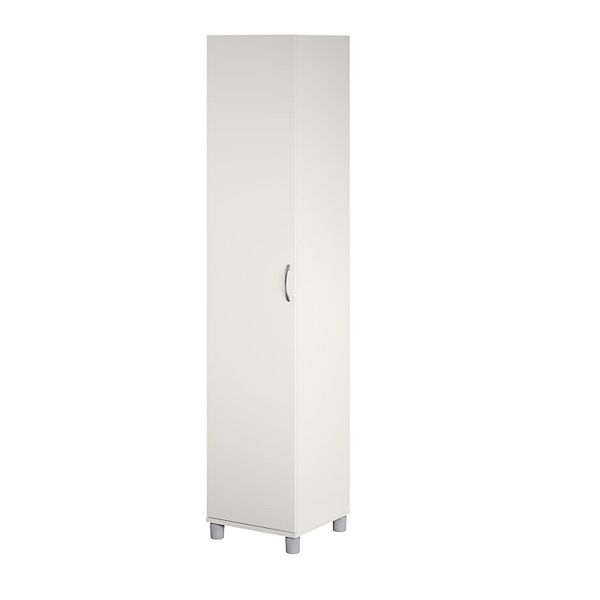 SystemBuild Lonn Utility Storage Cabinet - White