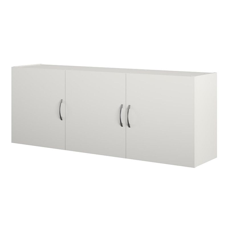 SystemBuild Lonn Long Wall Storage Cabinet, White