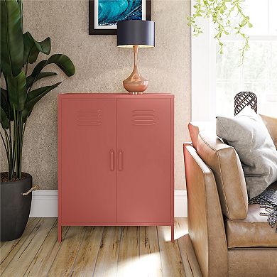 SystemBuild Bonanza 2-Door Metal Locker Storage Cabinet