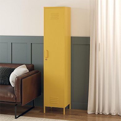 SystemBuild Mission District Single Locker Storage Cabinet Floor Decor