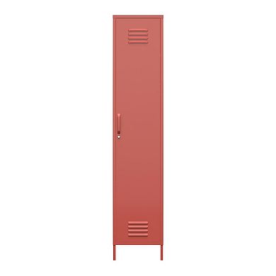 SystemBuild Mission District Single Locker Storage Cabinet Floor Decor