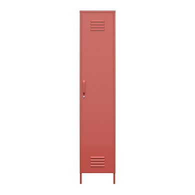 SystemBuild Mission District Single Locker Storage Cabinet Floor Decor