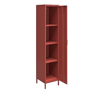 SystemBuild Mission District Single Locker Storage Cabinet Floor Decor