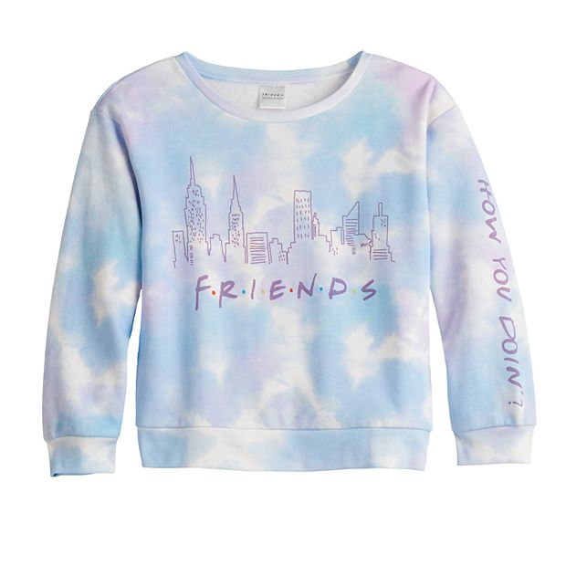 White best sale friends sweatshirt