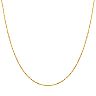 Everlasting Gold 14k Gold Singapore Chain Necklace 