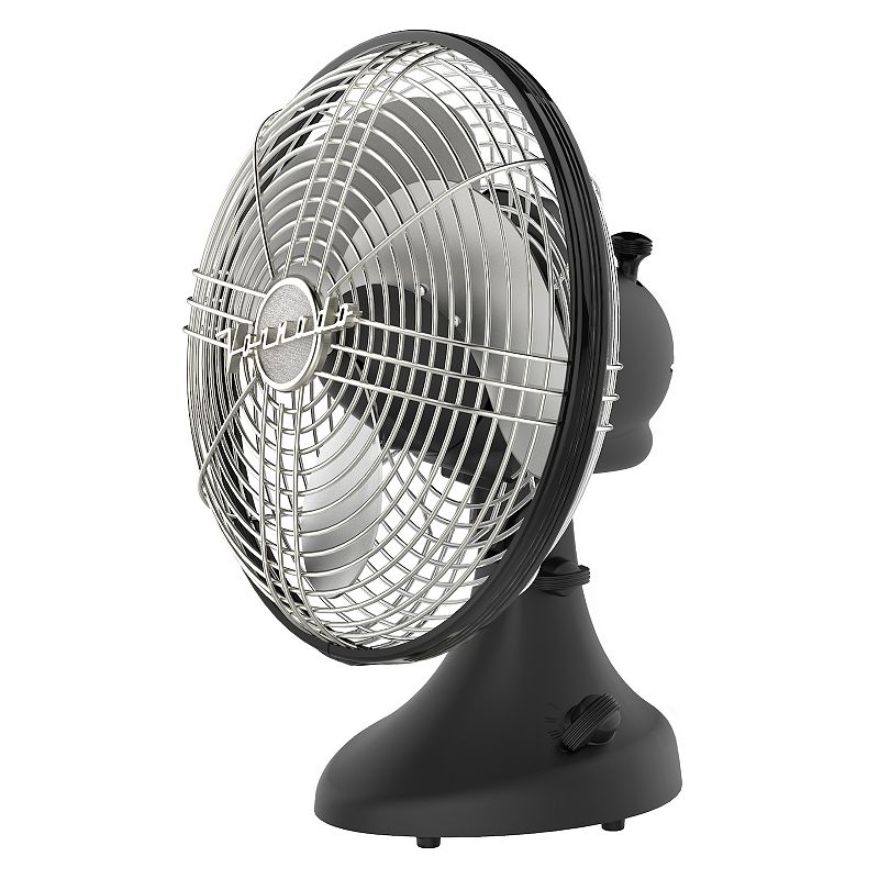 Vornado - Silver Swan S Oscillating Vintage Fan - Matte Black