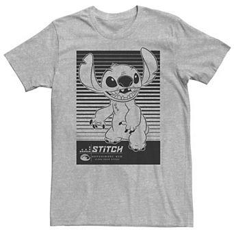 Big & Tall Disney Lilo & Stitch Experiment 626 Poster Tee