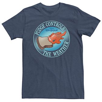Big & Tall Disney Lilo & Stitch Pudge Controls The Weather Tee