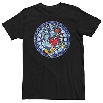 Big & Tall Disney Kingdom Hearts Sora Stained Glass Tee