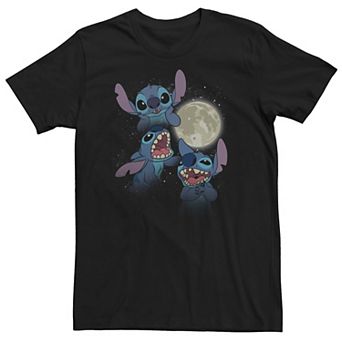 Big & Tall Disney Lilo & Stitch Moonlight Collage Tee