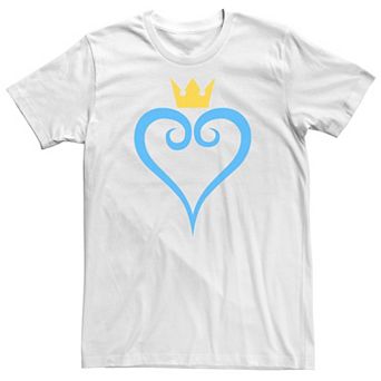 Big & Tall Disney Kingdom Hearts Heart Symbol Tee