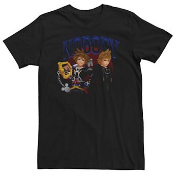 Big & Tall Disney Kingdom Hearts Sora & Roxas Nobody Tee