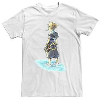 Big & Tall Disney Kingdom Hearts Sora Sea Salt Ice Cream Sketch Tee