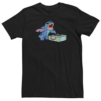 Big & Tall Disney Lilo & Stitch Record Player Stitch Tee