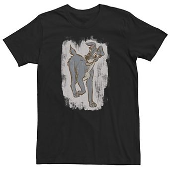 Big & Tall Disney Lady & The Tramp Strut Sketch Tee