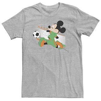 Big & Tall Disney Mickey Mouse Ireland Soccer Uniform Portrait Tee