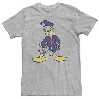 Disney's Donald Duck Big & Tall Traditional Angry Pose Portrait Tee