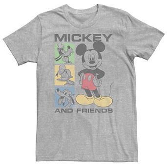 Big & Tall Disney Mickey Box Seats Tee