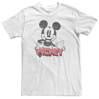 Big & Tall Disney Mickey Mouse Happy Tee