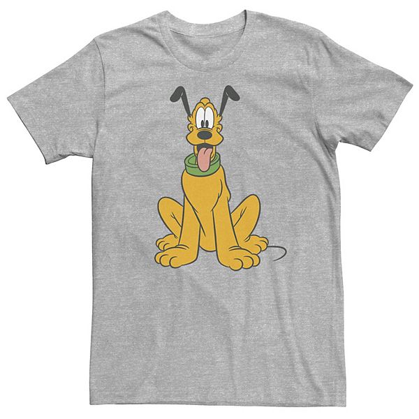 Big & Tall Disney Mickey Mouse Pluto The Dog Portrait Tee